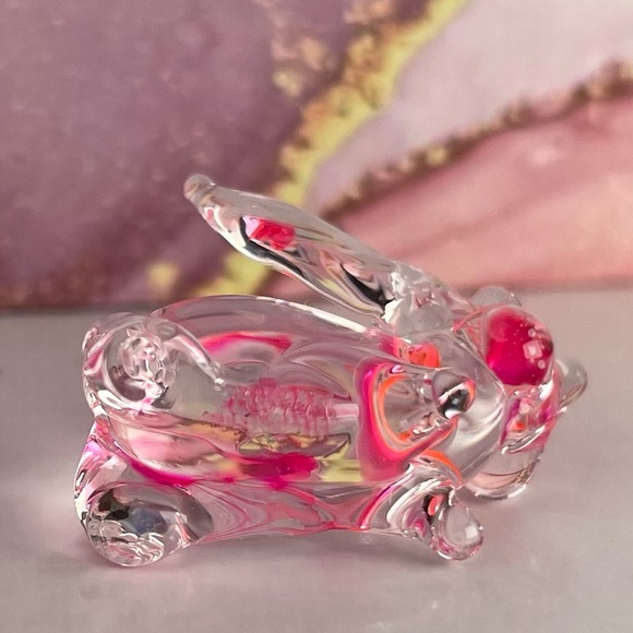 Miniature Glass Rabbit - Picture 7 of 11